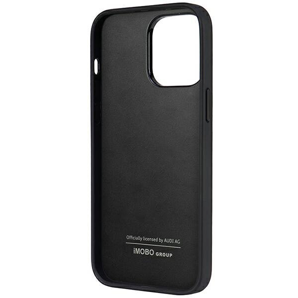 Audi Synthetic Leather iPhone 14 Pro Max 6.7" black hardcase AU-TPUPCIP14PM-TT|D1-BK цена и информация | Telefoni kaaned, ümbrised | kaup24.ee