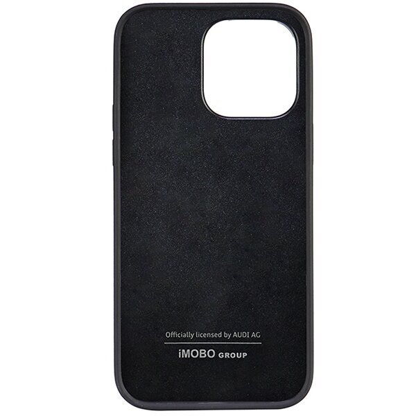 Audi Synthetic Leather iPhone 14 Pro Max 6.7" black hardcase AU-TPUPCIP14PM-TT|D1-BK цена и информация | Telefoni kaaned, ümbrised | kaup24.ee