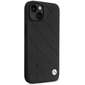 Etui BMW BMHCP14S22RQDK iPhone 14 6.1" black Leather Quilted hind ja info | Telefoni kaaned, ümbrised | kaup24.ee