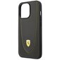 Ferrari FEHCP13LRGOG iPhone 13 Pro | 13 6.1" black hardcase Leather Curved Line цена и информация | Telefoni kaaned, ümbrised | kaup24.ee