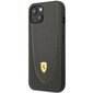 Ferrari FEHCP13MRGOG iPhone 13 6.1" black hardcase Leather Curved Line цена и информация | Telefoni kaaned, ümbrised | kaup24.ee