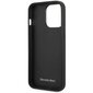 Mercedes MEHCP14X8ROLK iPhone 14 Pro Max 6,7" black hardcase Leather Wave Patern hind ja info | Telefoni kaaned, ümbrised | kaup24.ee