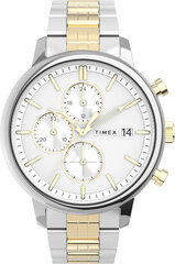 Timex Chicago Chronograph 43mm Часы-браслет из нержавеющей стали TW2V01800 цена и информация | Мужские часы | kaup24.ee