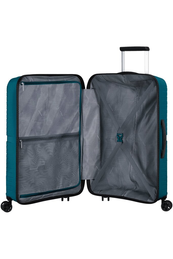 American Tourister käsipagas Airconic Spinner Deep Ocean 55 cm цена и информация | Kohvrid, reisikotid | kaup24.ee