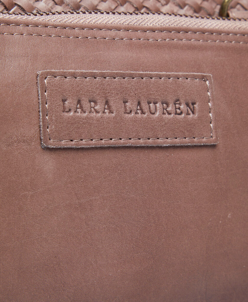 Naiste kott nahast Lara Laurén, pruun hind ja info | Naiste käekotid | kaup24.ee