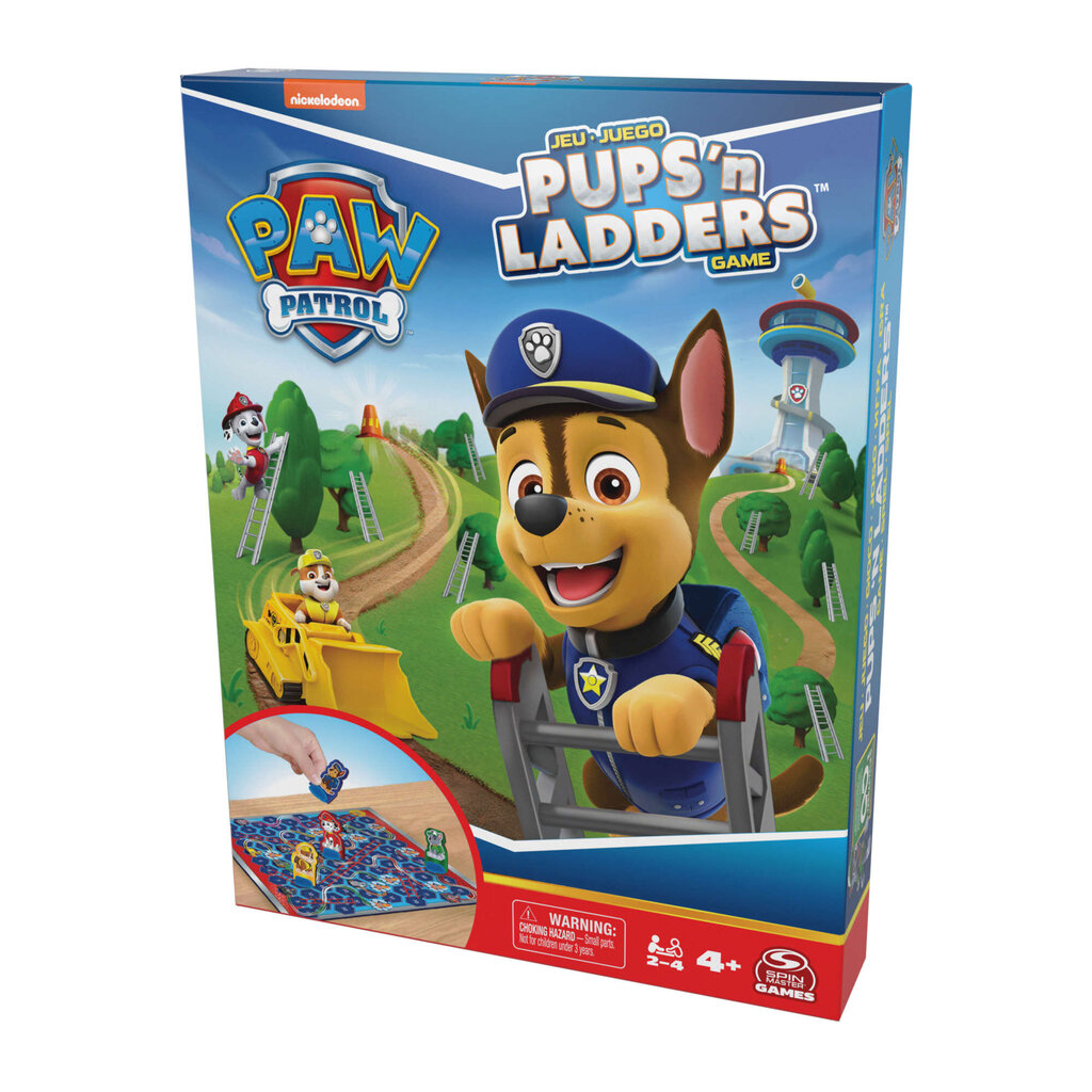 Mäng Paw Patrol Pups 'n Ladders Puppies Snakes and Puppies hind ja info | Lauamängud ja mõistatused | kaup24.ee