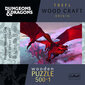 Puidust puzzle Trefl Red Dragon 500 elementi hind ja info | Pusled | kaup24.ee