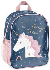 Lasteaia seljakott Paso Unicorn, sinine/roosa цена и информация | Школьные рюкзаки, спортивные сумки | kaup24.ee