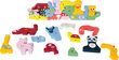Puidust pusleloomad tähtedega Small Foot hind ja info | Arendavad mänguasjad | kaup24.ee