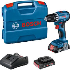 Akutrell GSR 18V-45 18V (2x2,0Ah) 06019K3202 BOSCH hind ja info | Akutrellid, kruvikeerajad | kaup24.ee