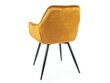 Söögitoolide komplekt Signal Cherry Monolith, 2 tooli, kollane/must hind ja info | Söögilaua toolid, köögitoolid | kaup24.ee