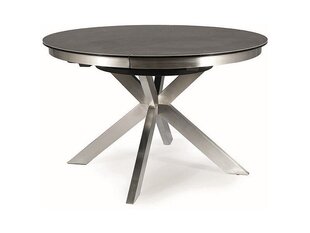 Обеденный стол Signal Porto Ceramic, черный/серый цвет цена и информация | Кухонные и обеденные столы | kaup24.ee
