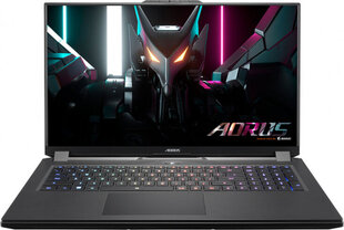 Ноутбук Aorus 17H BXF-74ES554SH I7-13700H 17,3" 1 TB SSD 16 GB RAM Испанская Qwerty цена и информация | AORUS Ноутбуки, аксессуары | kaup24.ee