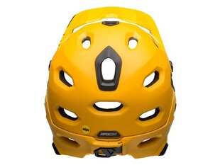 Terve näo kiiver Bell Super DH MIPS Spherical matt kollane/must, S (52-56 cm) цена и информация | Шлемы | kaup24.ee