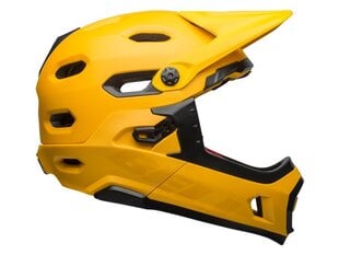 Terve näo kiiver Bell Super DH MIPS Spherical matt kollane/must, S (52-56 cm) цена и информация | Шлемы | kaup24.ee