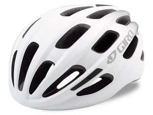 Шоссейный шлем Giro Isode матовый белый, универсальный, 54-61 см цена и информация | Шлемы | kaup24.ee