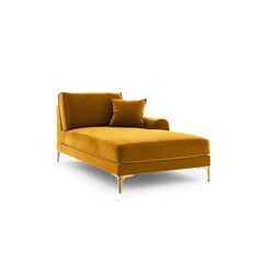 Кушетка Micadoni Home Larnite 1S-VR, желтый/золотой цвет цена и информация | Диваны | kaup24.ee