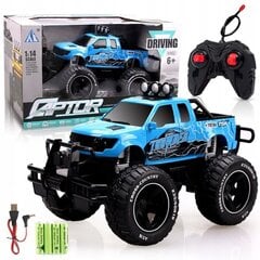 RC auto Monster Truck 1:14, sinine цена и информация | Игрушки для мальчиков | kaup24.ee