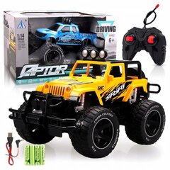 RC auto Monster Truck 1:14, kollane hind ja info | Poiste mänguasjad | kaup24.ee