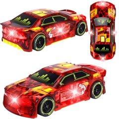 Võidusõiduauto Light Sound Red Beat Breaker Dickie Toys цена и информация | Развивающий мелкую моторику - кинетический песок KeyCraft NV215 (80 г) детям от 3+ лет, бежевый | kaup24.ee