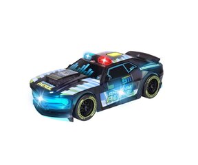 Politseiauto Black Light Sound Rhythm Patrol Dickie Toys цена и информация | Развивающий мелкую моторику - кинетический песок KeyCraft NV215 (80 г) детям от 3+ лет, бежевый | kaup24.ee