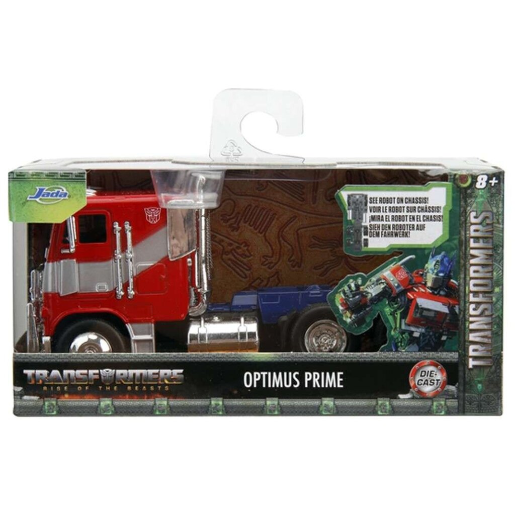 Transformers veoauto Jada Toys Optimus Prime hind ja info | Poiste mänguasjad | kaup24.ee