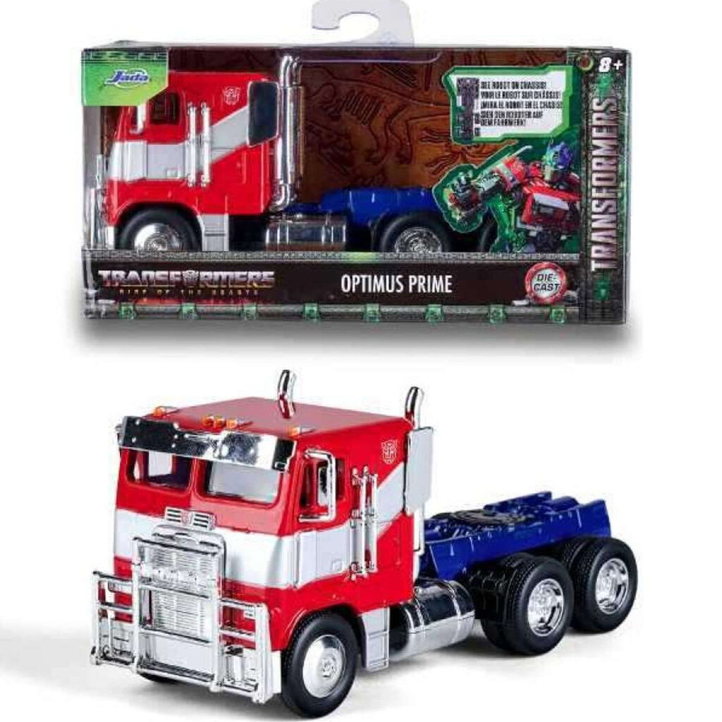 Transformers veoauto Jada Toys Optimus Prime цена и информация | Poiste mänguasjad | kaup24.ee