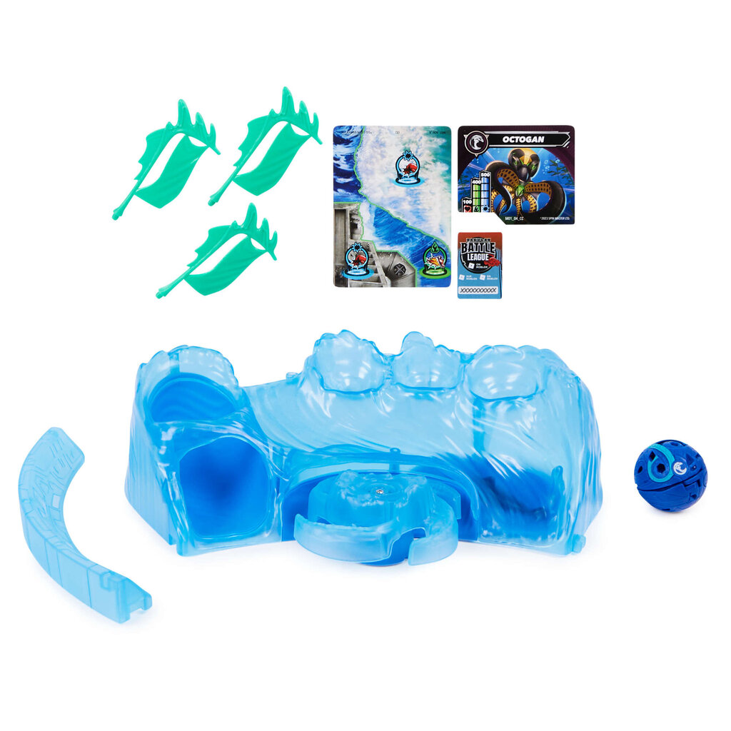 komplekt Bakugan treening + Octogan Aquatic Clan figuur Sinine strateegiamäng hind ja info | Poiste mänguasjad | kaup24.ee