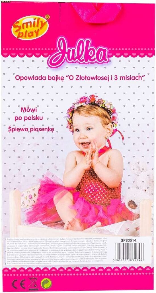 Interaktiivne Julka nukk räägib lugu ja laulab laule ET hind ja info | Tüdrukute mänguasjad | kaup24.ee