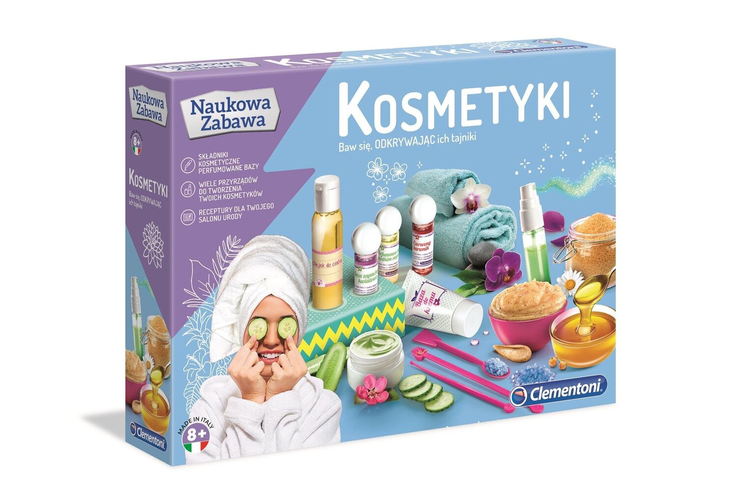 Komplekt Clementoni: teaduslik lõbus - kosmeetika hind ja info | Arendavad mänguasjad | kaup24.ee