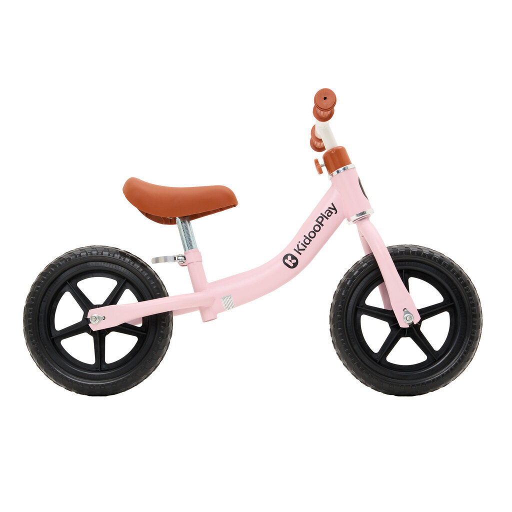 Tasakaaluratas Kidooplay, 12" Reguleeritav, Roosa hind ja info | Jooksurattad | kaup24.ee