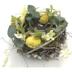 Декоративный подсвечник Saska Easter цена и информация | Подсвечники, свечи | kaup24.ee