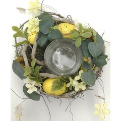 Декоративный подсвечник Saska Easter цена и информация | Подсвечники, свечи | kaup24.ee
