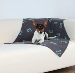 Одеяло для домашних животных Trixie, 100x70 см, черное цена и информация | Принадлежности в дорогу | kaup24.ee