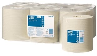 Hand towel rolls, paper, Tork Universal Centerfeed 310 M2, 1 sl., 300m, Recycled tissue, yellow, цена и информация | Туалетная бумага, бумажные полотенца | kaup24.ee