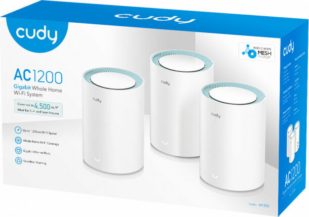 Wi-Fi Ripiiter Cudy AC1200 hind ja info | Ruuterid | kaup24.ee