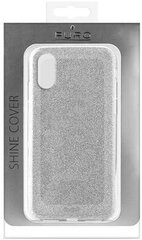 Puro Glitter Shine iPhone X silver IPCXSHINESIL hind ja info | Telefoni kaaned, ümbrised | kaup24.ee