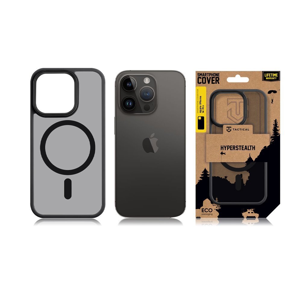 Tactical MagForce Hyperstealth iPhone 14 Pro Asphalt hind ja info | Telefoni kaaned, ümbrised | kaup24.ee