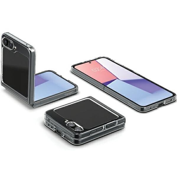 Spigen Air Skin Samsung Galaxy Z Flip5 crystal clear ACS06230 цена и информация | Telefoni kaaned, ümbrised | kaup24.ee