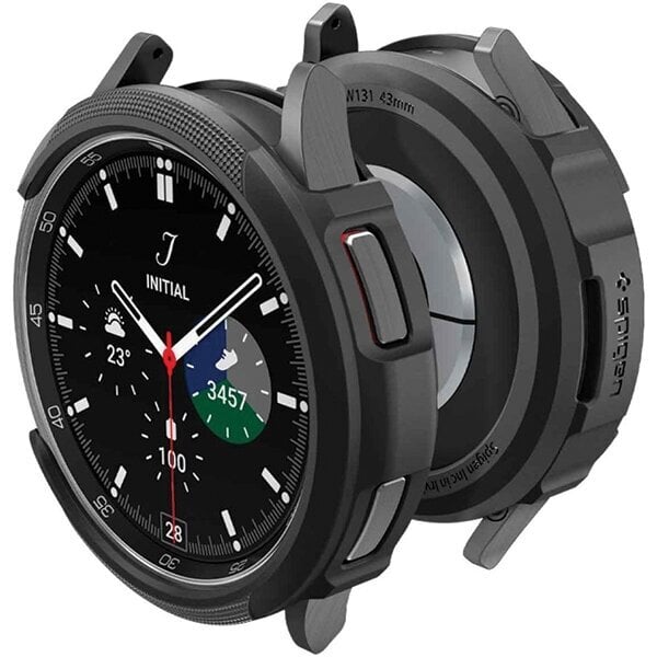 Spigen Liquid Air Samsung Galaxy Watch 6 Classic 43 mm matte black ACS06395 hind ja info | Nutikellade ja nutivõrude tarvikud | kaup24.ee