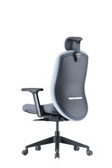 Up Up Athene эргономичное офисное кресло чёрное, серая + синяя ткань цена и информация | Офисные кресла | kaup24.ee