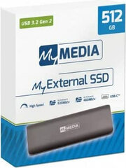 USВ-флешь память Verbatim My Media Чёрный 512 GB цена и информация | Жёсткие диски (SSD, HDD) | kaup24.ee