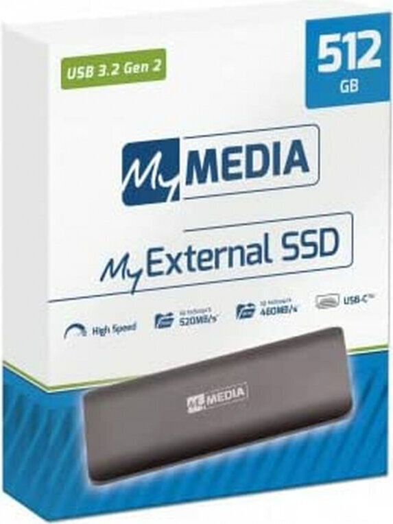 Verbatim My Media Must 512 GB цена и информация | Välised kõvakettad (SSD, HDD) | kaup24.ee