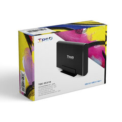 TooQ TQE-3531B 3,5" USB 3.0 Must hind ja info | Väliste kõvaketaste ümbrised | kaup24.ee