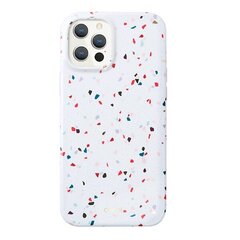 UNIQ etui Coehl Terrazzo iPhone 12|12 Pro 6,1" biały|natural white цена и информация | Чехлы для телефонов | kaup24.ee