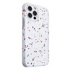 UNIQ etui Coehl Terrazzo iPhone 12|12 Pro 6,1" biały|natural white цена и информация | Чехлы для телефонов | kaup24.ee