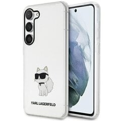 Karl Lagerfeld KLHCS23SHNCHTCT S23 S911 transparent hardcase Ikonik Choupette цена и информация | Чехлы для телефонов | kaup24.ee