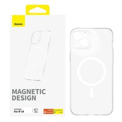 Магнитный чехол Baseus OS-Lucent Series для iPhone 14 Pro Max, прозрачный цена и информация | Чехлы для телефонов | kaup24.ee