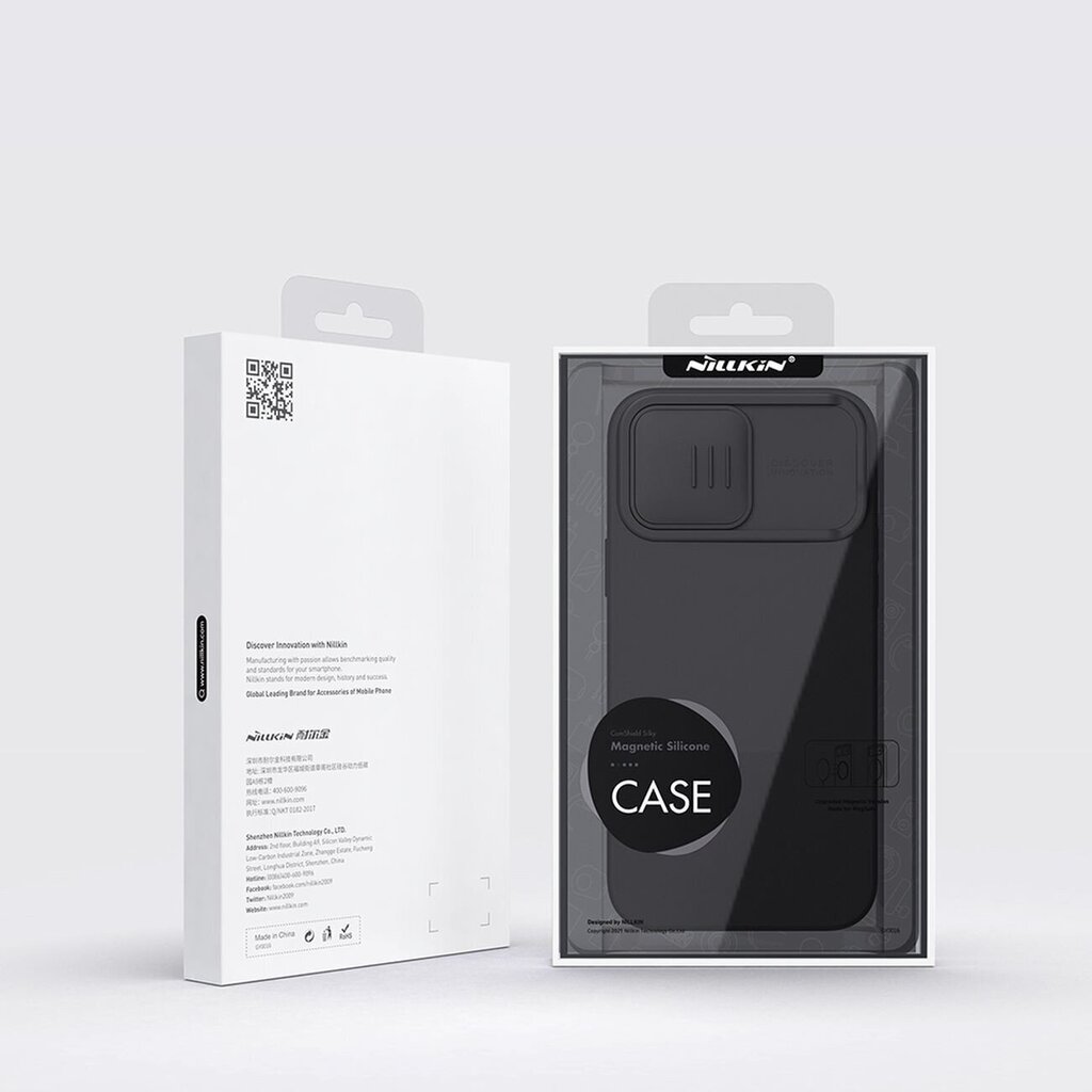 Nillkin CamShield Silky Magnetic Silicone Apple iPhone 14 Plus tumelilla hind ja info | Telefoni kaaned, ümbrised | kaup24.ee