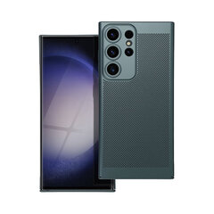 Чехол BREEZY для Samsung Galaxy S23 Ultra (6,8") - Зеленый цена и информация | Чехлы для телефонов | kaup24.ee